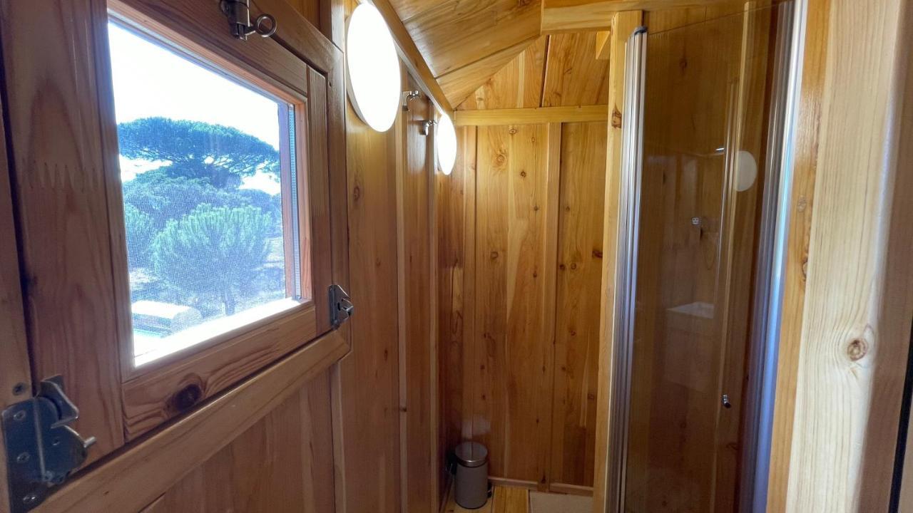 Вилла Suspended Wooden House - Monte Da Cortica Aguas de Moura Экстерьер фото